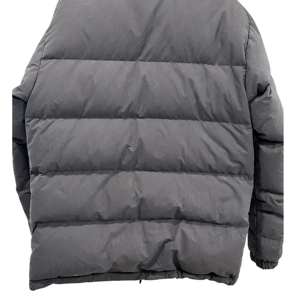 The North Face Gray Sierra Down Jacket L Puffer Coat Quilted Winter Outdoor Cozy